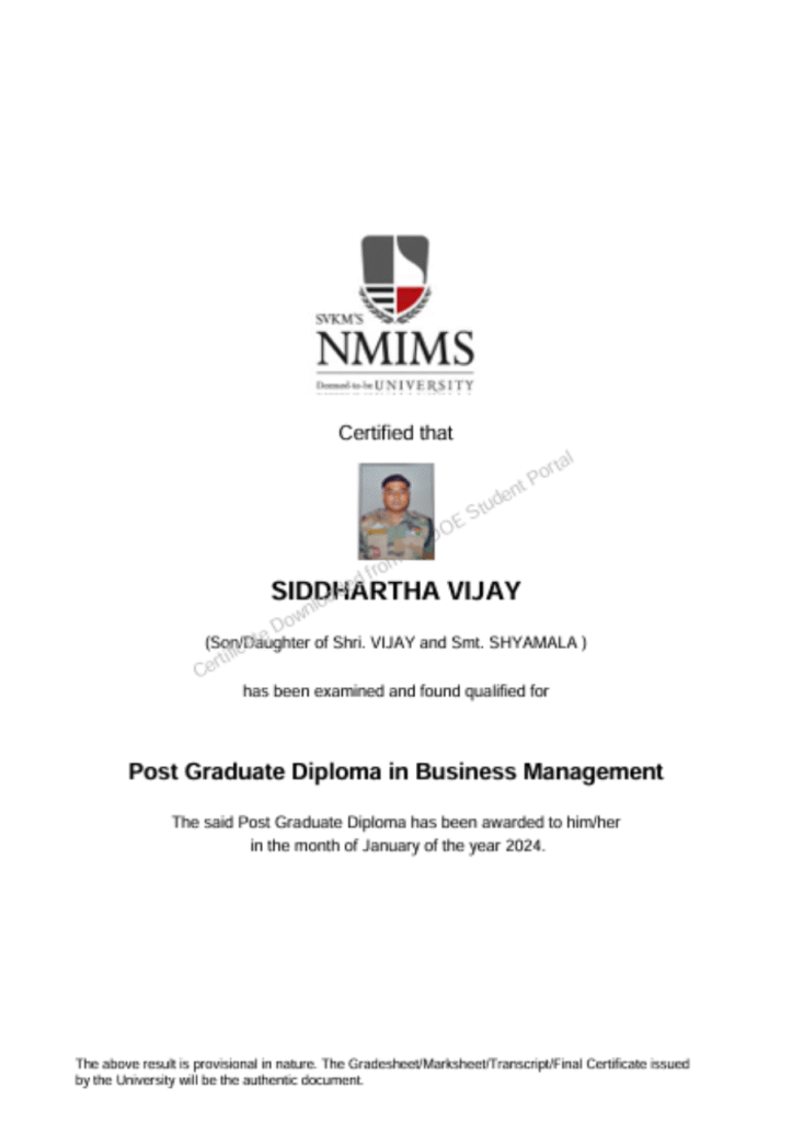 Certification